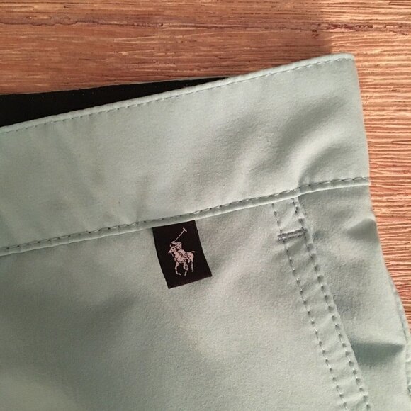 Polo Ralph Lauren Swimwear Board Shorts Aqua Green Men’s 38 Stretch - Picture 3 of 7